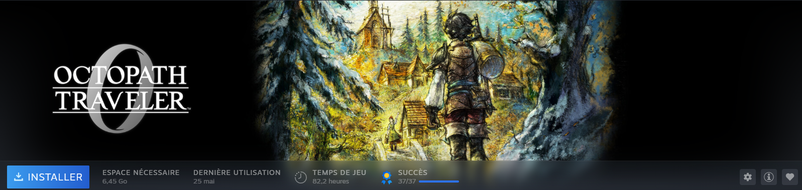 "Octopath Traveler 0" platinum trophy